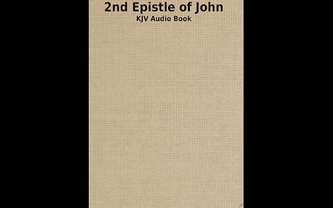 II John - Ch 1 - KJV