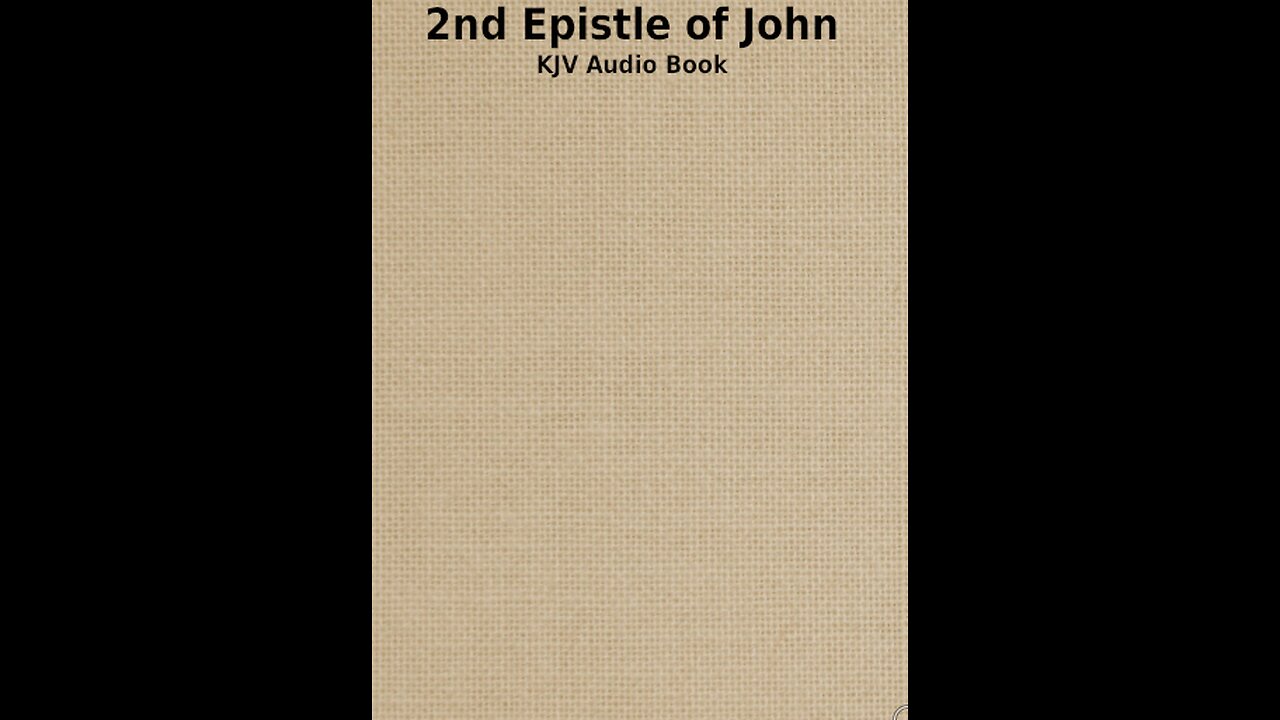 II John - Ch 1 - KJV