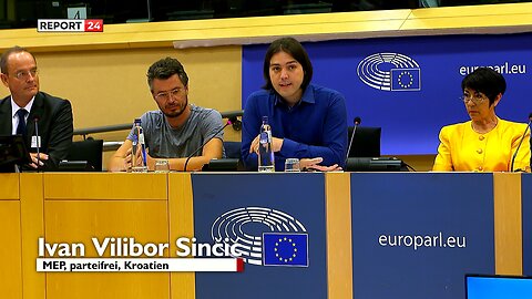 Ivan Sinčić / Vorstellung der Trust and Freedom Initiative gegen die Machtübernahme der WHO