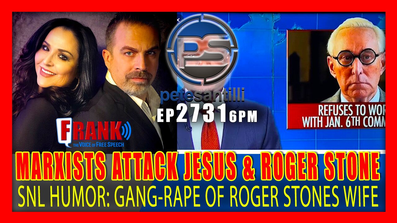 EP 2731-6PM DISGUSTING: MARXISTS ON SNL ATTACK ROGER STONE's WIFE & JESUS