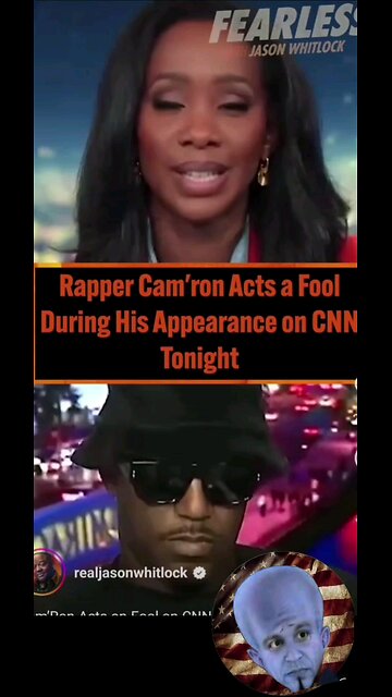 The reported wanted to know about P. Diddy but Cam'Ron just wants some cheeks! #maga