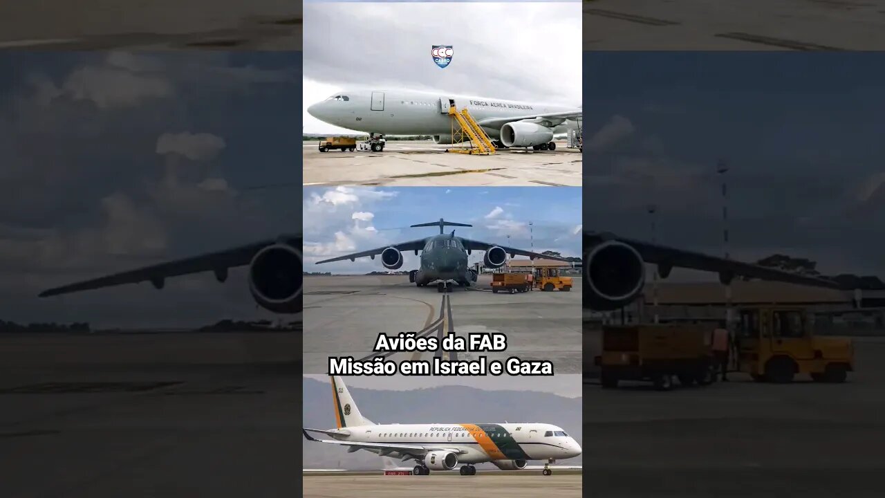 Aviões da FAB na #OperaçãoVoltandoemPaz em Israel e Gaza