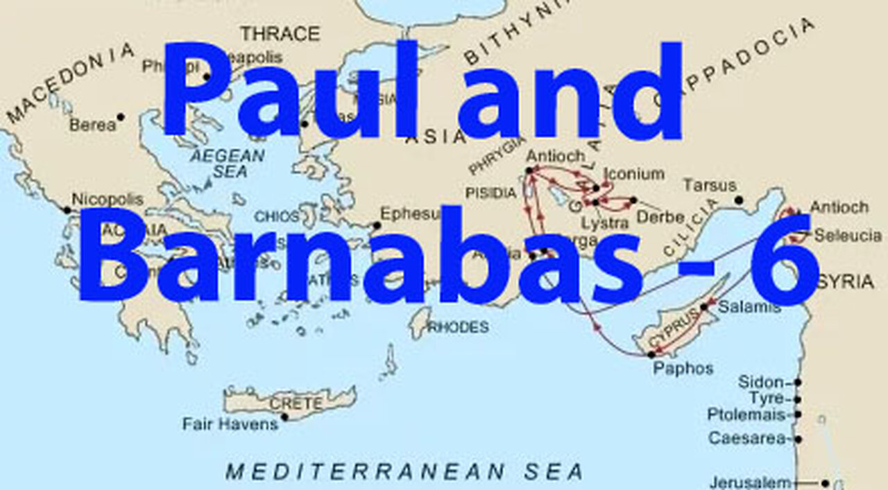 Paul And Barnabas - 6