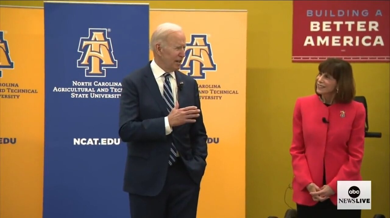 Biden To Woman: Let Me Talk! I'm A Professor