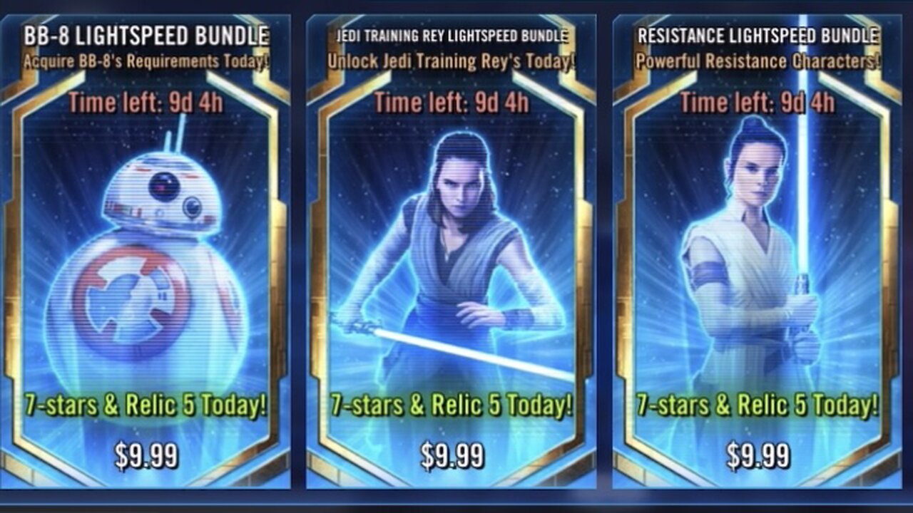 My Thoughts on the Lightspeed Bundle Packs