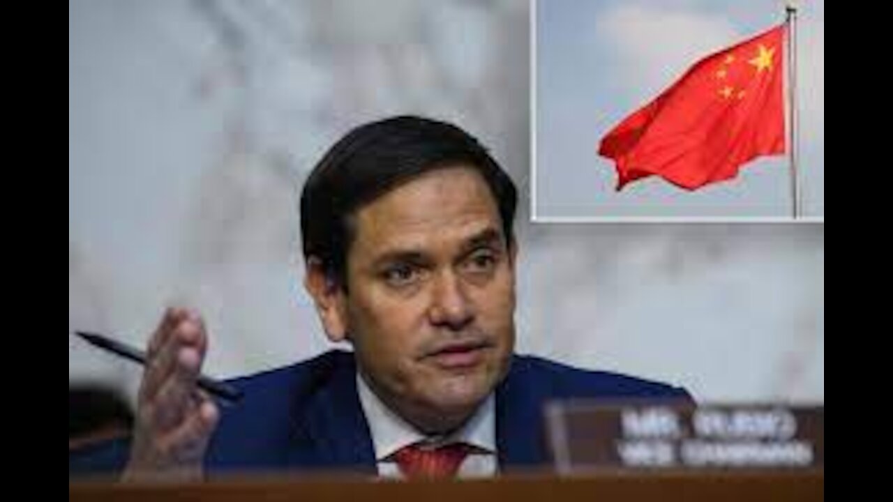 Rubio China Has 'Weaponized' US 'Corporate Lust for Profits'