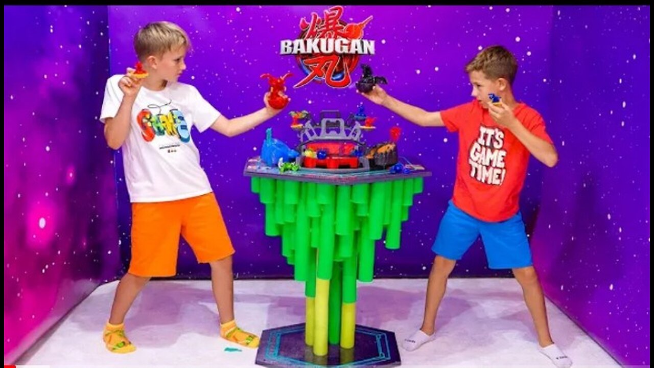 Vlad and Niki Bakugan Battle Arena