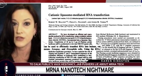 Karen Kingston mRNA is NANOTECHNOLOGY [TRANSHUMANISM]