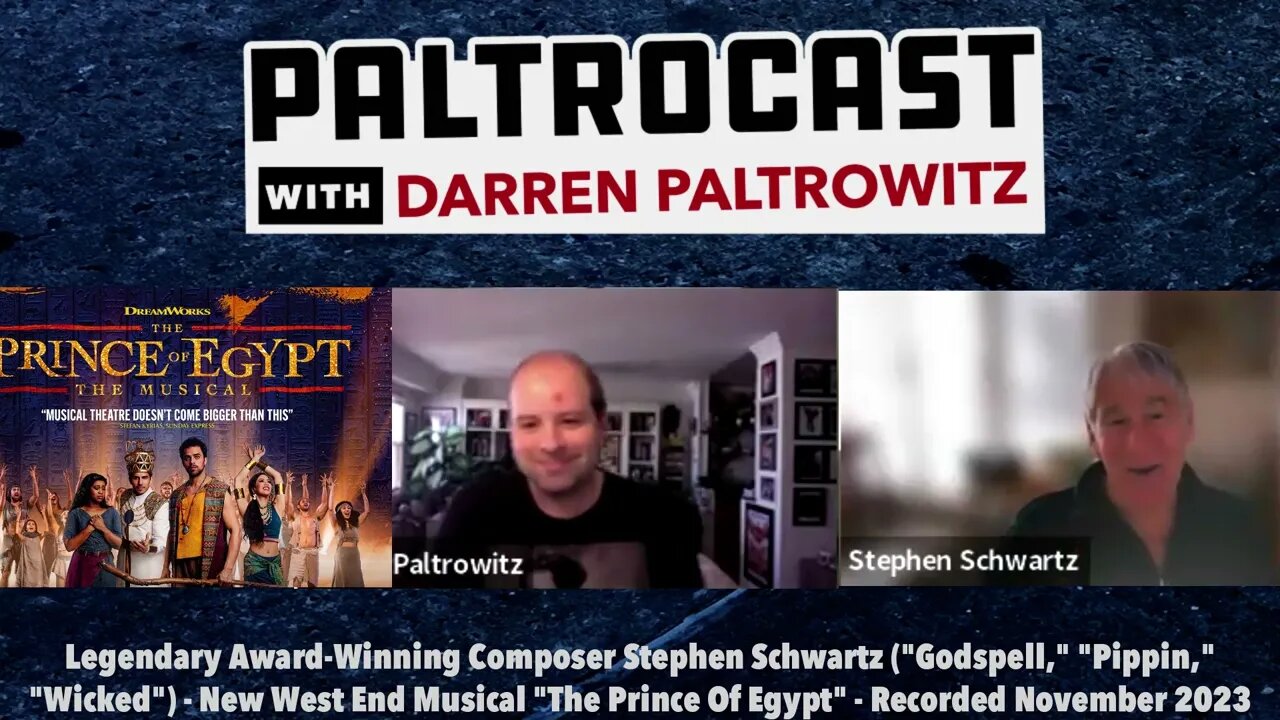 Legendary Composer Stephen Schwartz On "The Prince Of Egypt" & His Long Island Roots