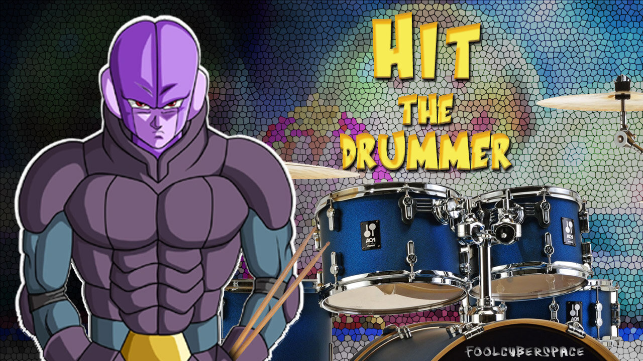 Hit The Drummer beating Vegeta