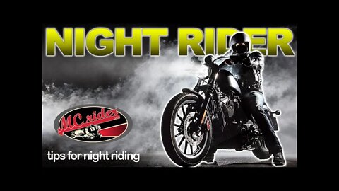 The Dangers of Riding a Motorcycle at Night