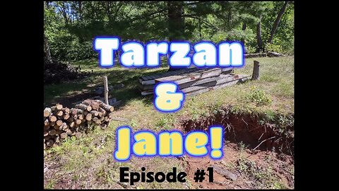 🪓TARZAN AND JANE!🪓, #1 - TEENAGE BLACK BEAR INFILTRATION! (CLIP)