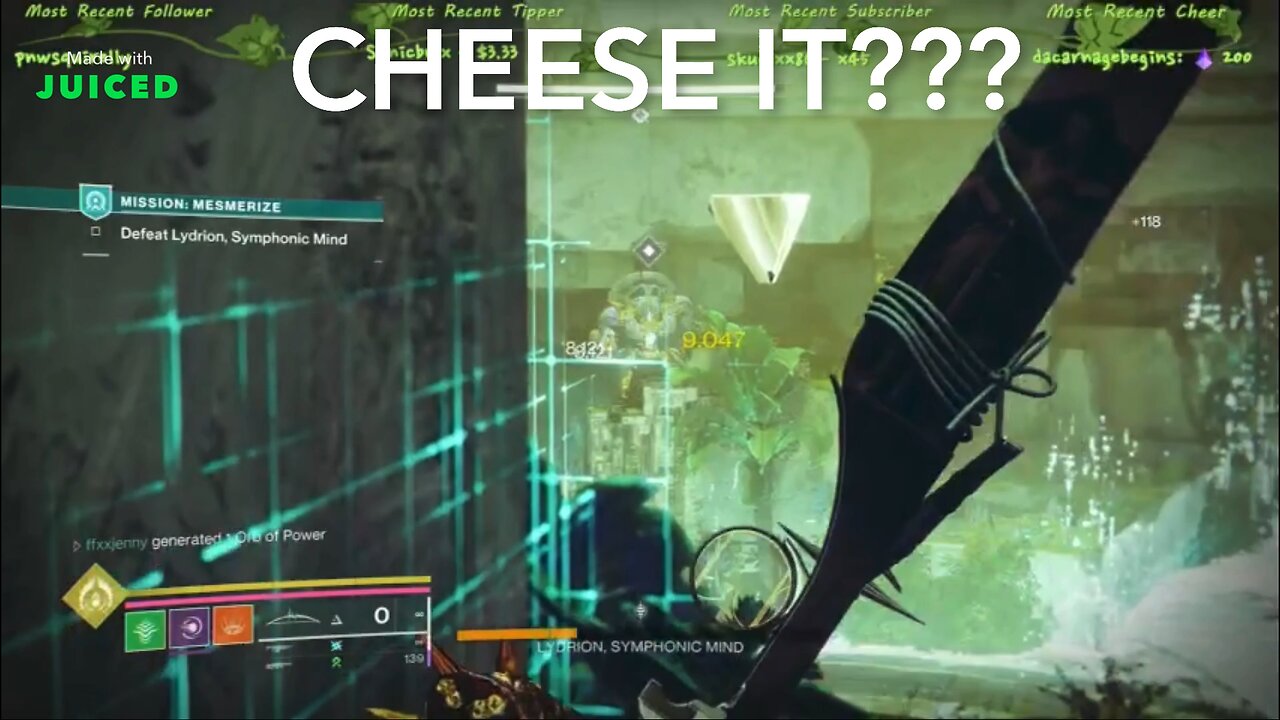 Cheese it???