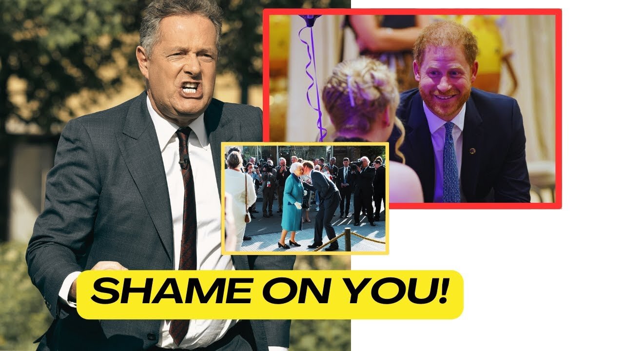 OMG! PIERS MORGAN DESTROY PATHETIC HARRY AFTER HAZ TRIED TO STEAL SPOTLIGHT FROM QUEEN'S ANNIVERSARY