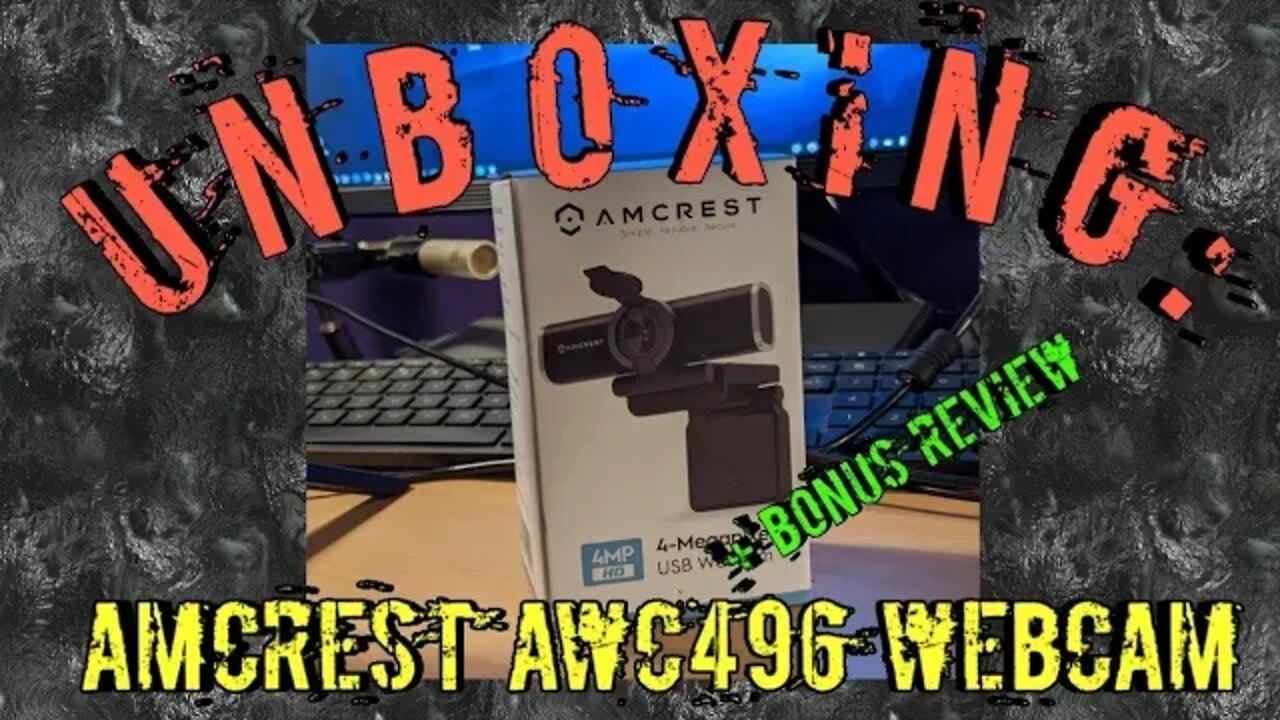 Unboxing: Amcrest AWC496 1080p Webcam (+ Bonus Review)