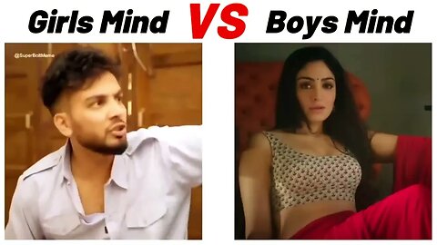 Boys Vs Girls Mind #memes #funnyvideo #shorts