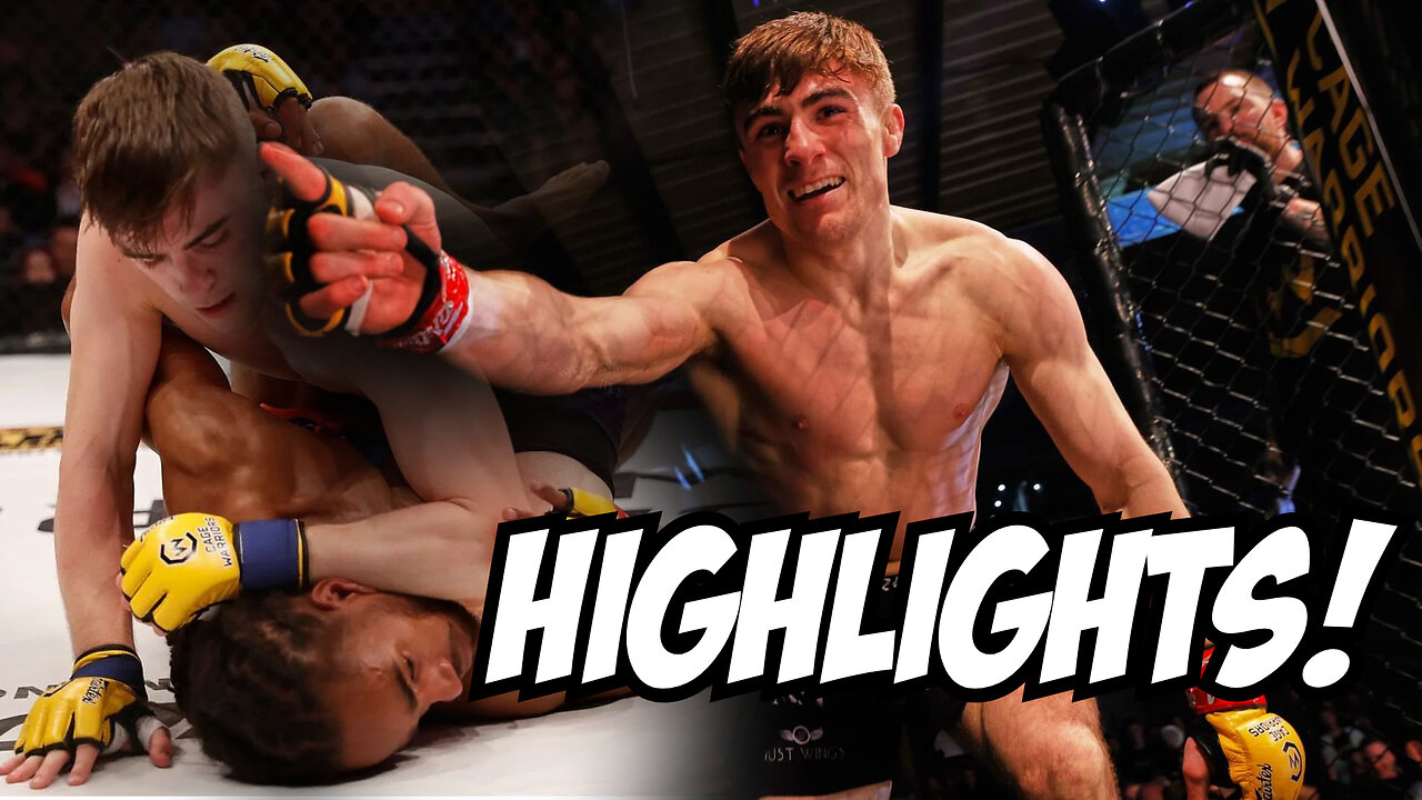 Nathan Fletcher Career Highlights!││Cage Warriors Finisher!