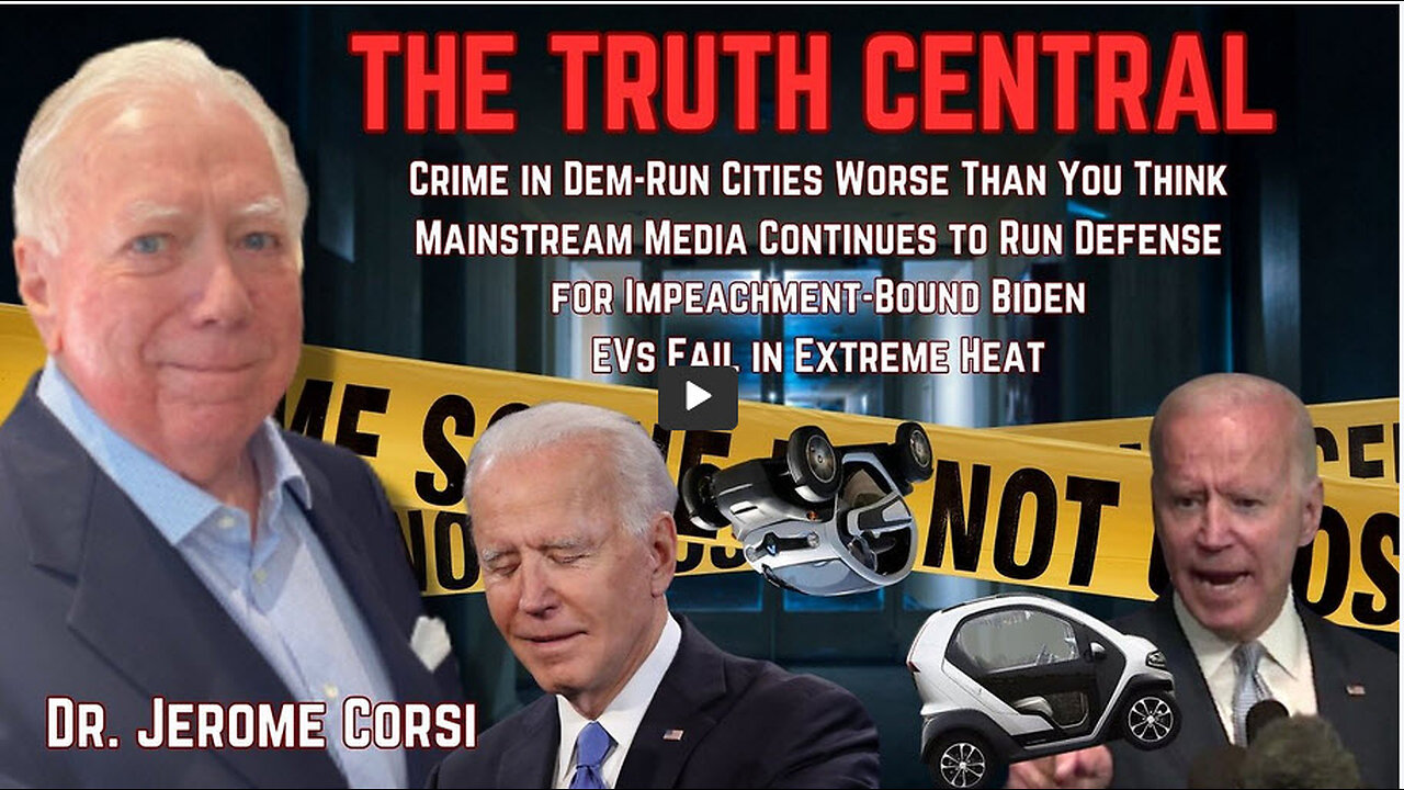 Crime in Dem-Run Cities Worse Than You Think; Media Runs Defense for Impeachment-Bound Biden