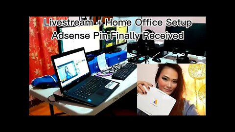 Adsense Pin Received + Home Office / Studio Setup