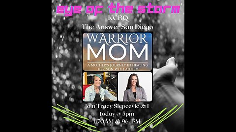 Eye of the STORM - S2 E2 04/15/23 with Tracy Slepcevic author and mother of a son with autism