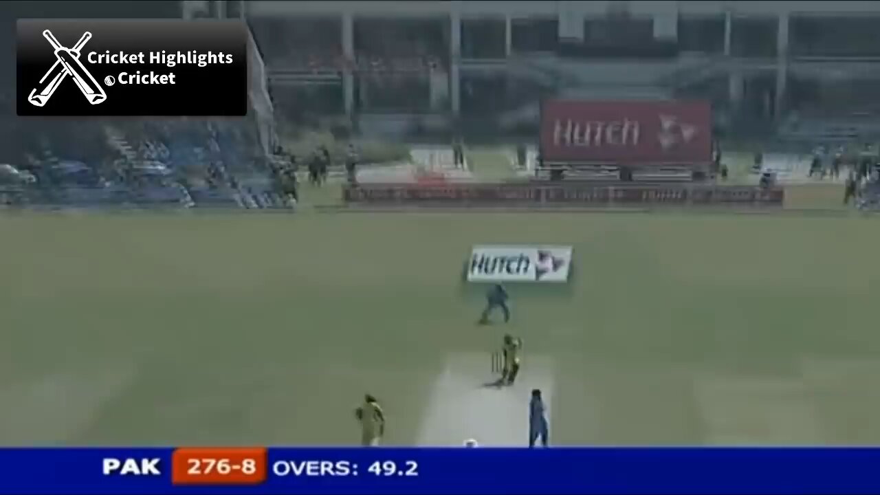 India Vs Pakistan 5th ODI Hutch cup 2006 Karachi Highlight | #Cricket #psl #ipl #IndiavsPakistan