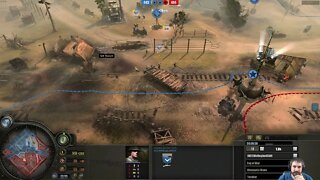 NoBugJustSkill (British) vs CrazyTiger (Wehr) || Company of Heroes 1