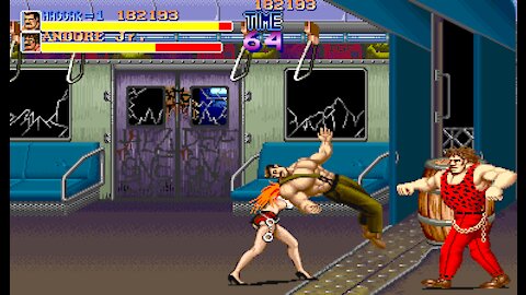 Final Fight Arcade Gameplay.