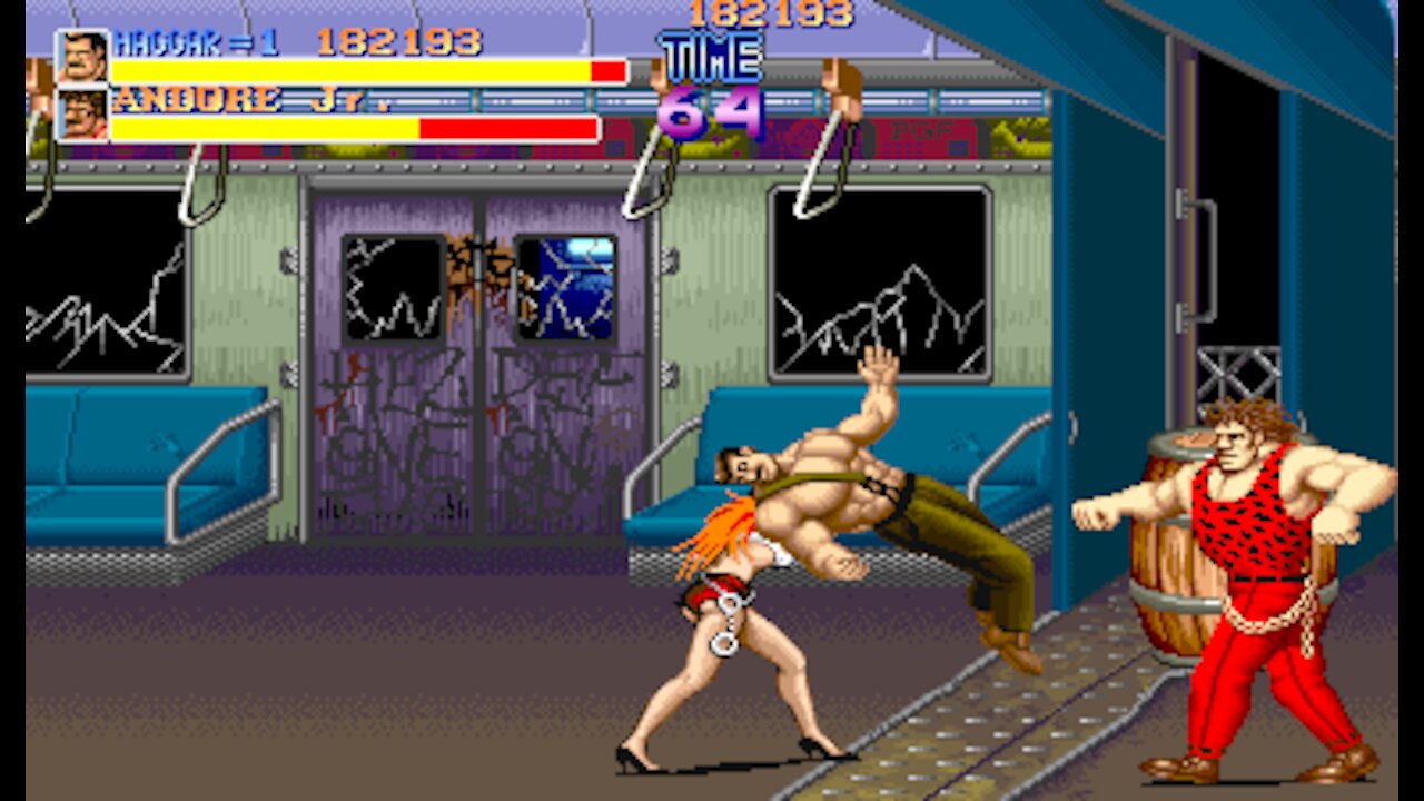 Final Fight Arcade Gameplay.