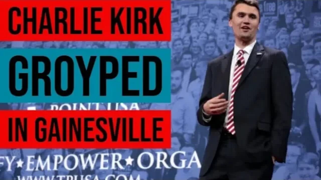 Charlie Kirk Finally Faces Groypers Head On at UF