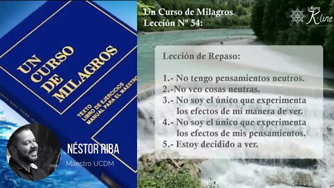 Lección 54 de Un Curso de Milagros