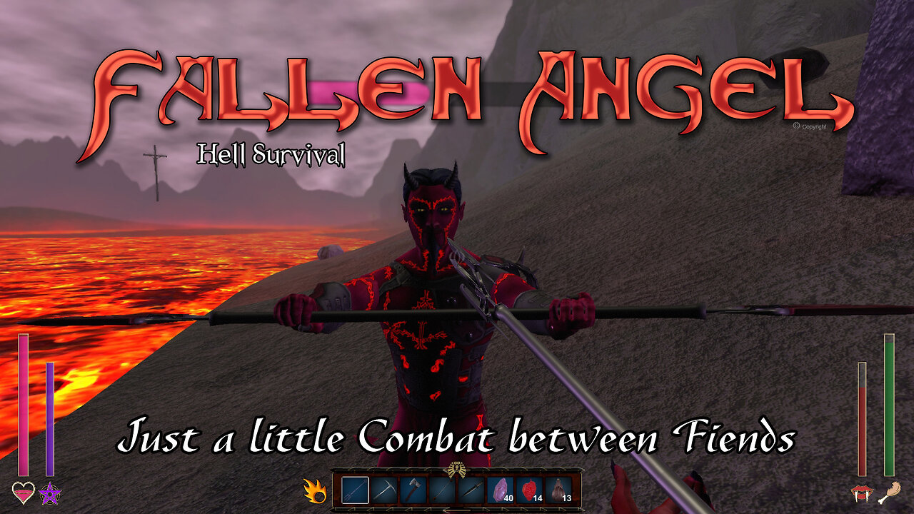 Fallen Angel: HS - A bit of Combat Between Fiends