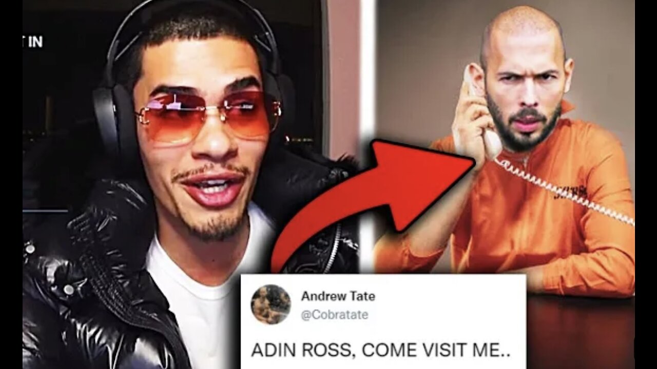 SNEAKO Reacts to Andrew Tate’s Invite For Adin Ross to Visit Him in Jail