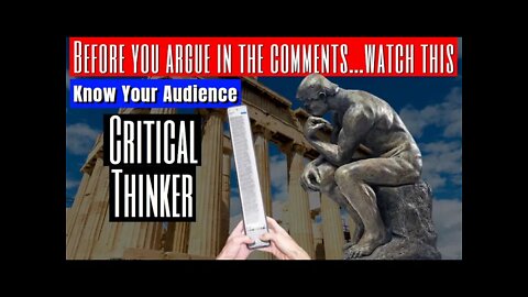 Critical Thinking: Know Your Audience