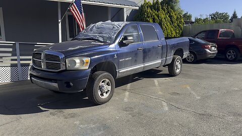 2006 Ram 2500 Mega 5.9 cummins 48RE Stock# 5134