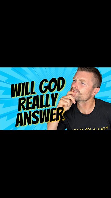 🤔Will God Really Answer Me