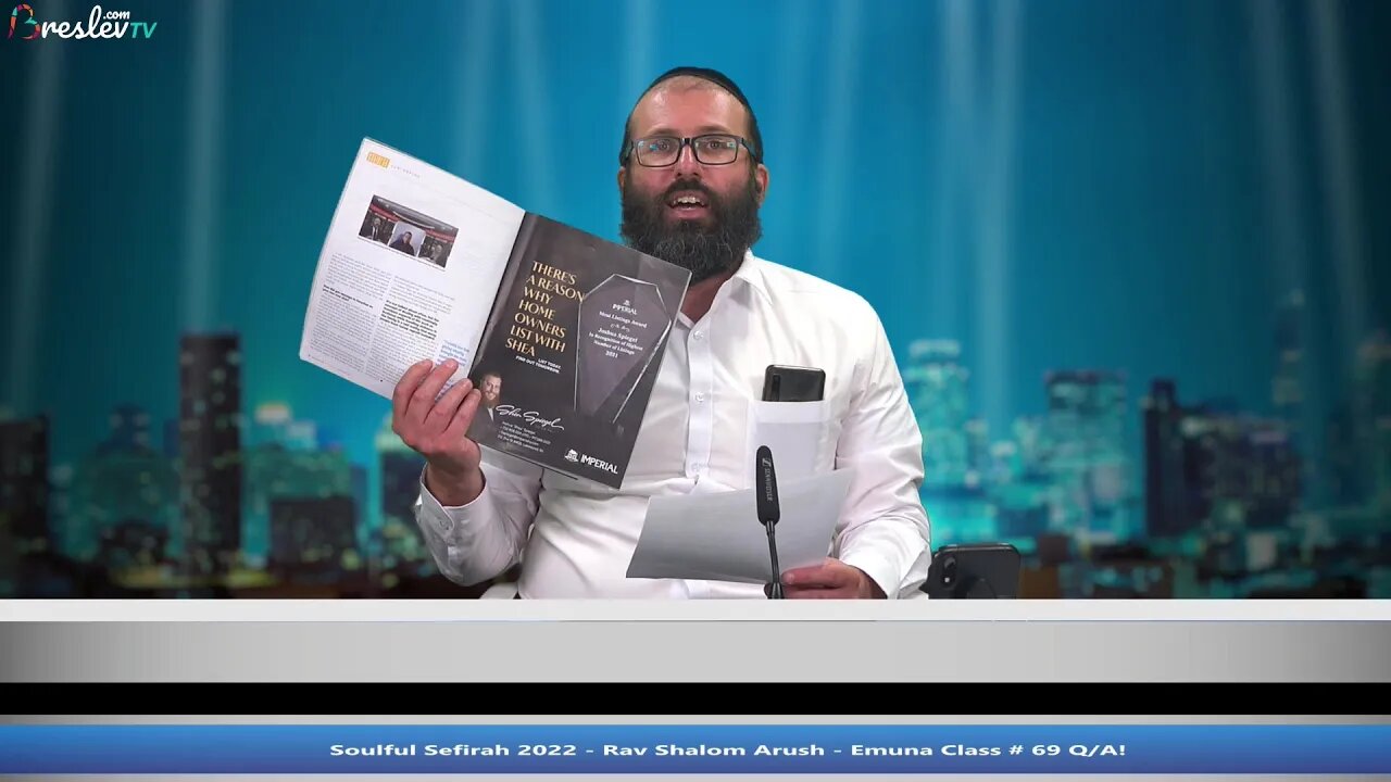 United Souls Weekly Emuna Class by Eli Goldsmith - Promoting Truth Sincerely!?