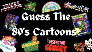 Guess The 80s Cartoons | Krazy Kidz Creations