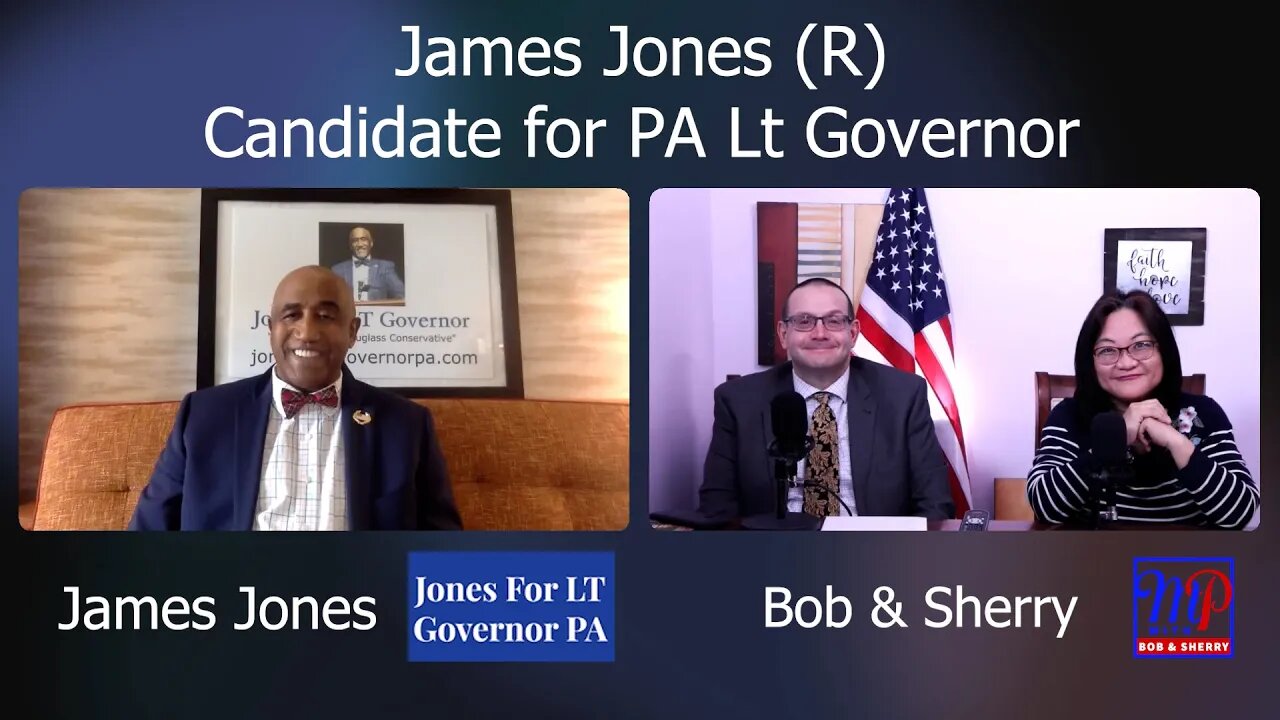 James Jones Full interview April 19 2022 Republican for PA Lt Governor