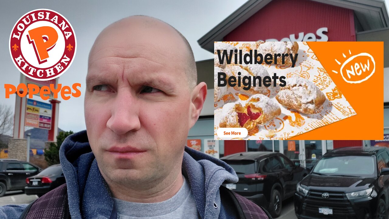 Popeyes New Wildberry Beignets!