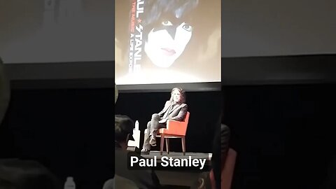 Paul Stanley Kiss a book-signing San Francisco