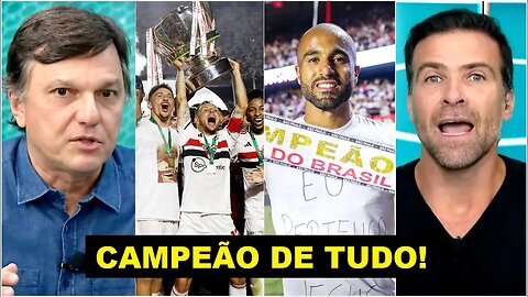 QUE DEBATE! "O São Paulo agora é CAMPEÃO DE TODOS OS TORNEIOS que EXISTEM HOJE! Mas o clube..."