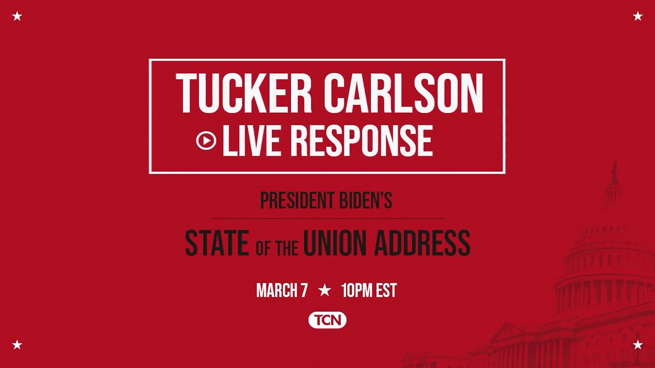 F**k it. We’ll do it live! Thursday night, March 7, our live response to Joe Biden’s State of the Union speech.