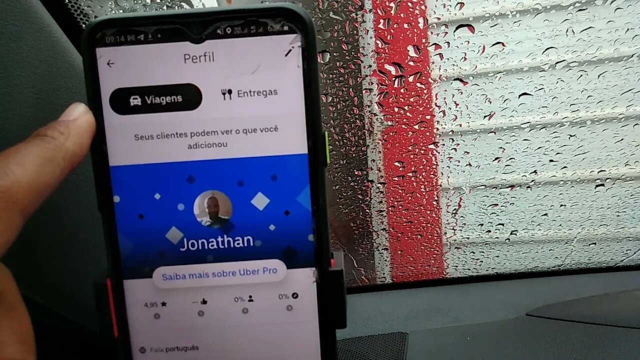 Taxa de Aceitação Zerado e Bloqueio da UBER