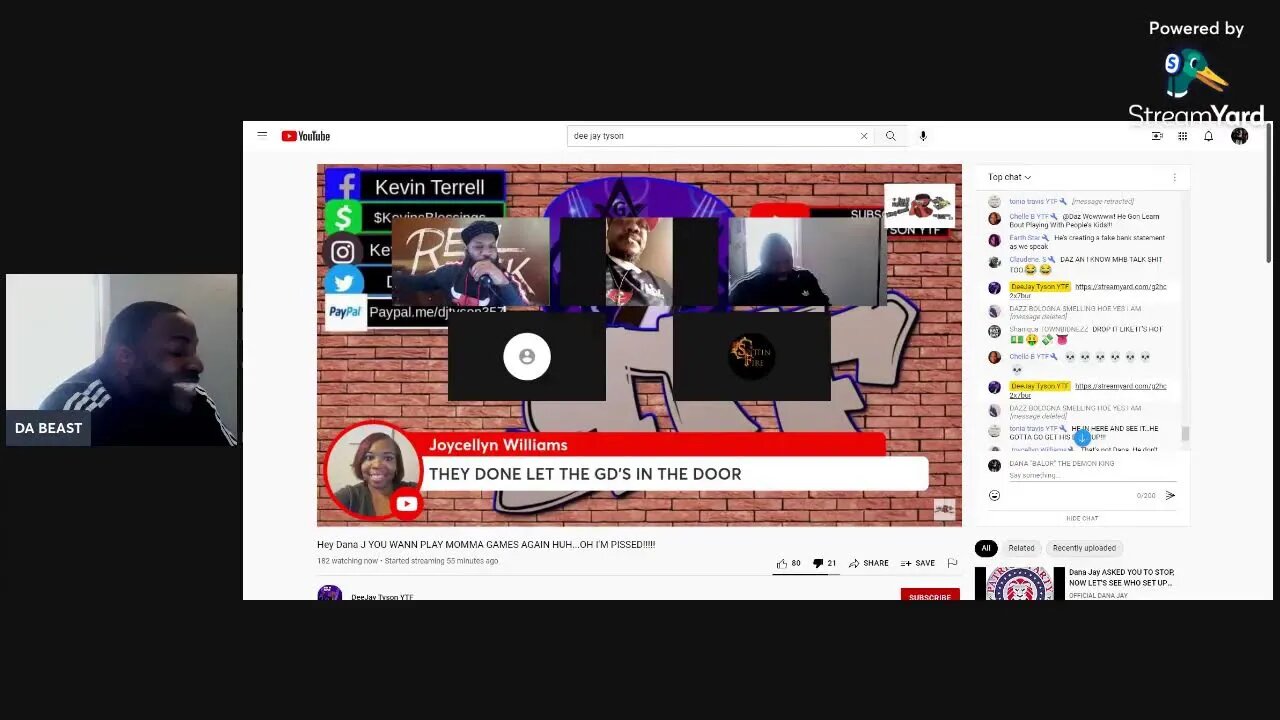 I THOUGHT I HEARD A NIGGA THREATNING ME, LET'S SEE