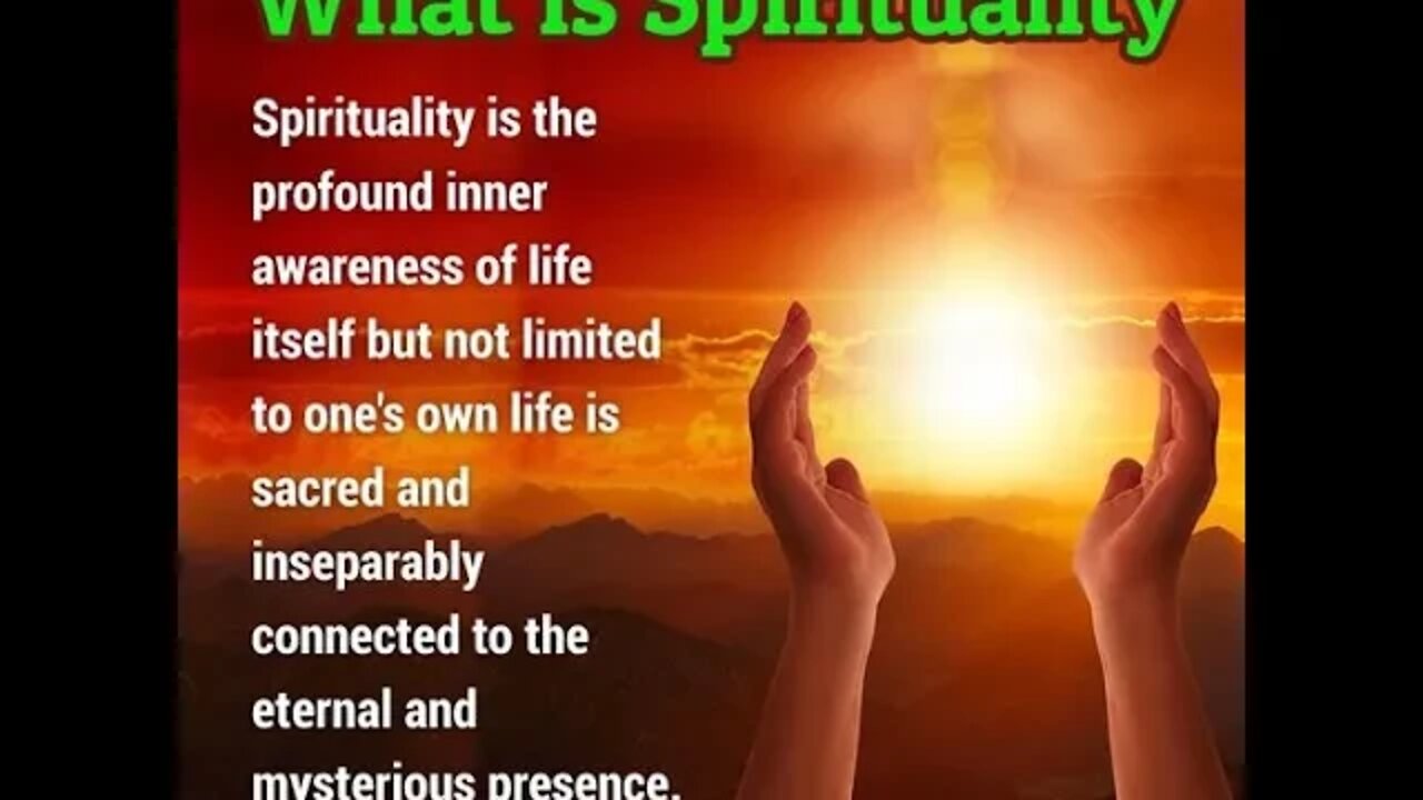 what is spirituality | spirituality for beginners |