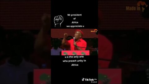 LISTING TO JULIUS MALEMA THE FREEDOM FIGHTER #sauthafrica