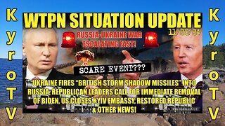 Situation Update – November 20, 2024 (edited version) (Swedish subtitles)