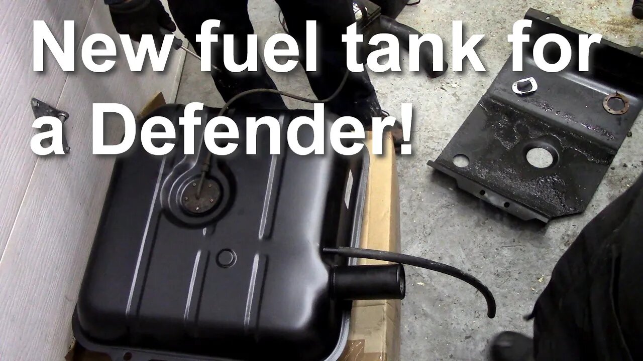 200Tdi / 300Tdi/ 2.5 Defender. Fitting a new fuel tank. Lots of tips!