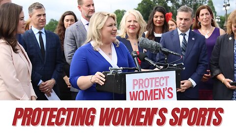 Rep. Cammack Fights To Defend Women's Sports During Press Conference On Title IX With GOP Colleagues