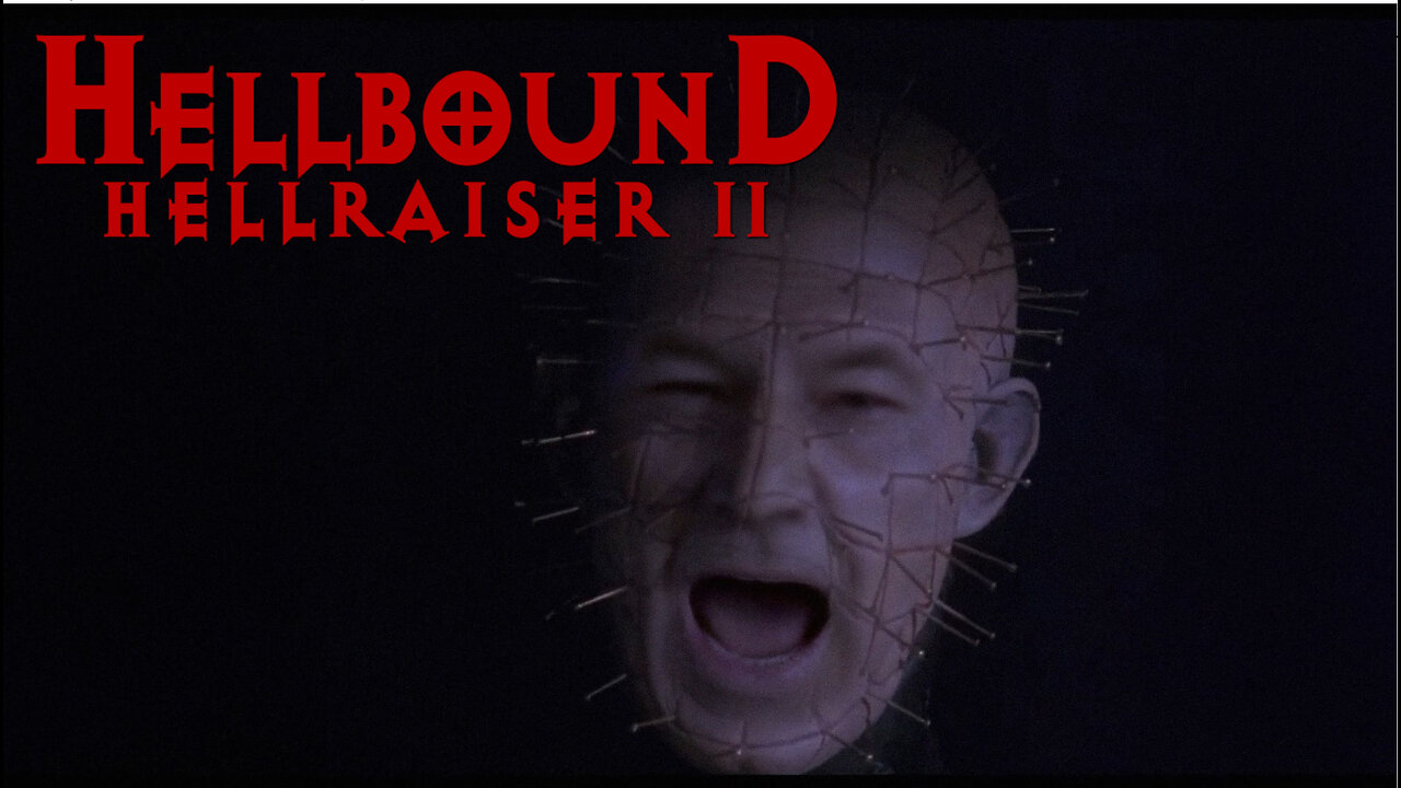 Patrick Stewart in "Hellraiser II" as Pinhead